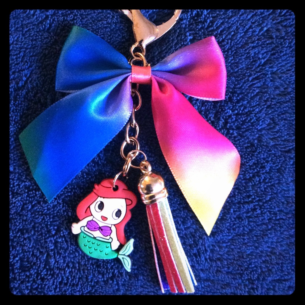 💋3 for $15 Mermaid Backpack Purse Clip Keychain